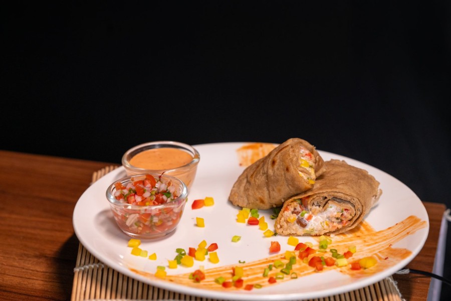 Barnyard Millet Burrito