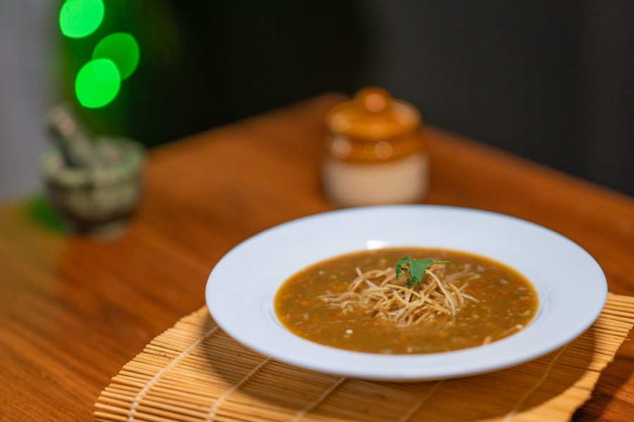 Sorghum Veg. Manchow Soup