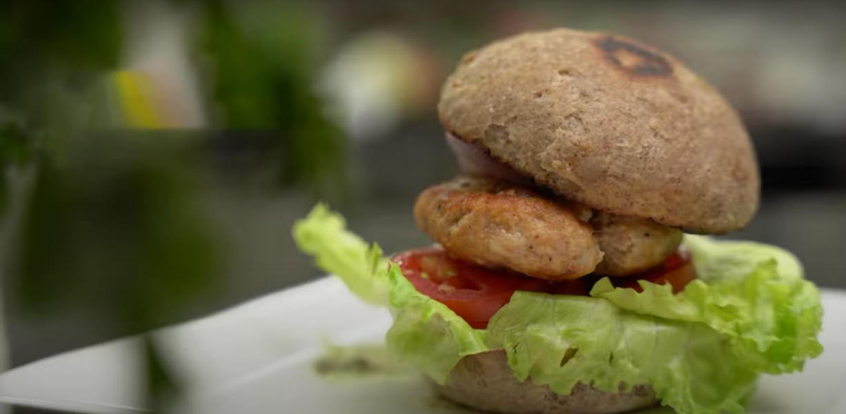 Ragi chicken Burger