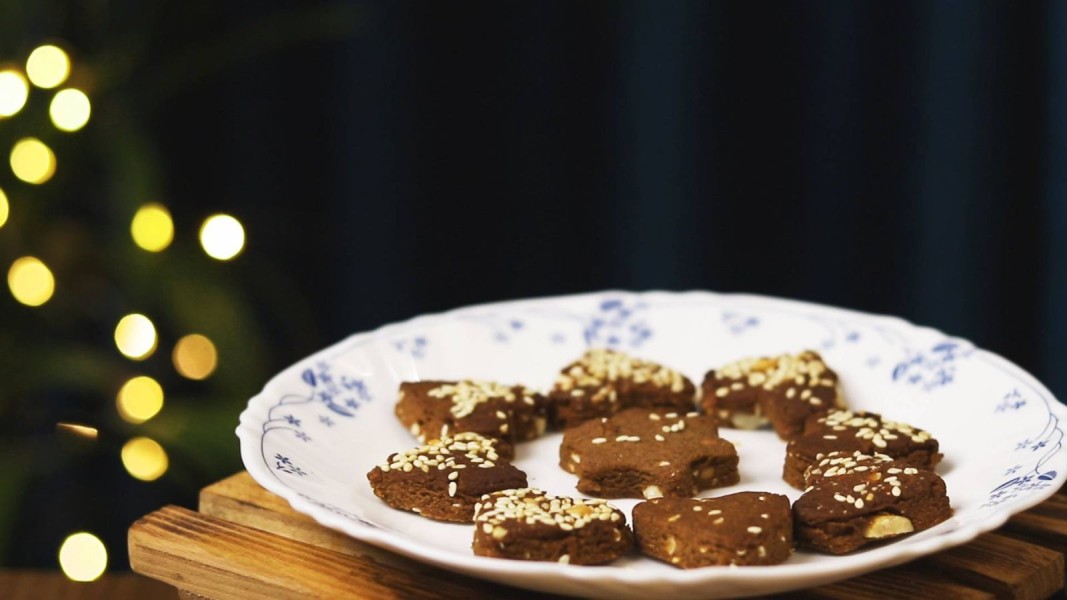 Ragi palm jaggery biscuit