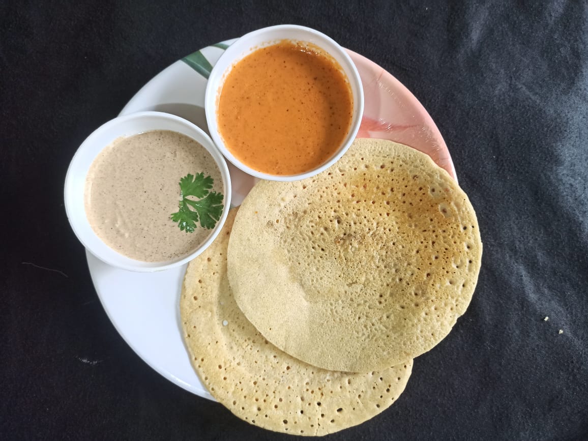 Kangu (Foxtail millet) chakuli