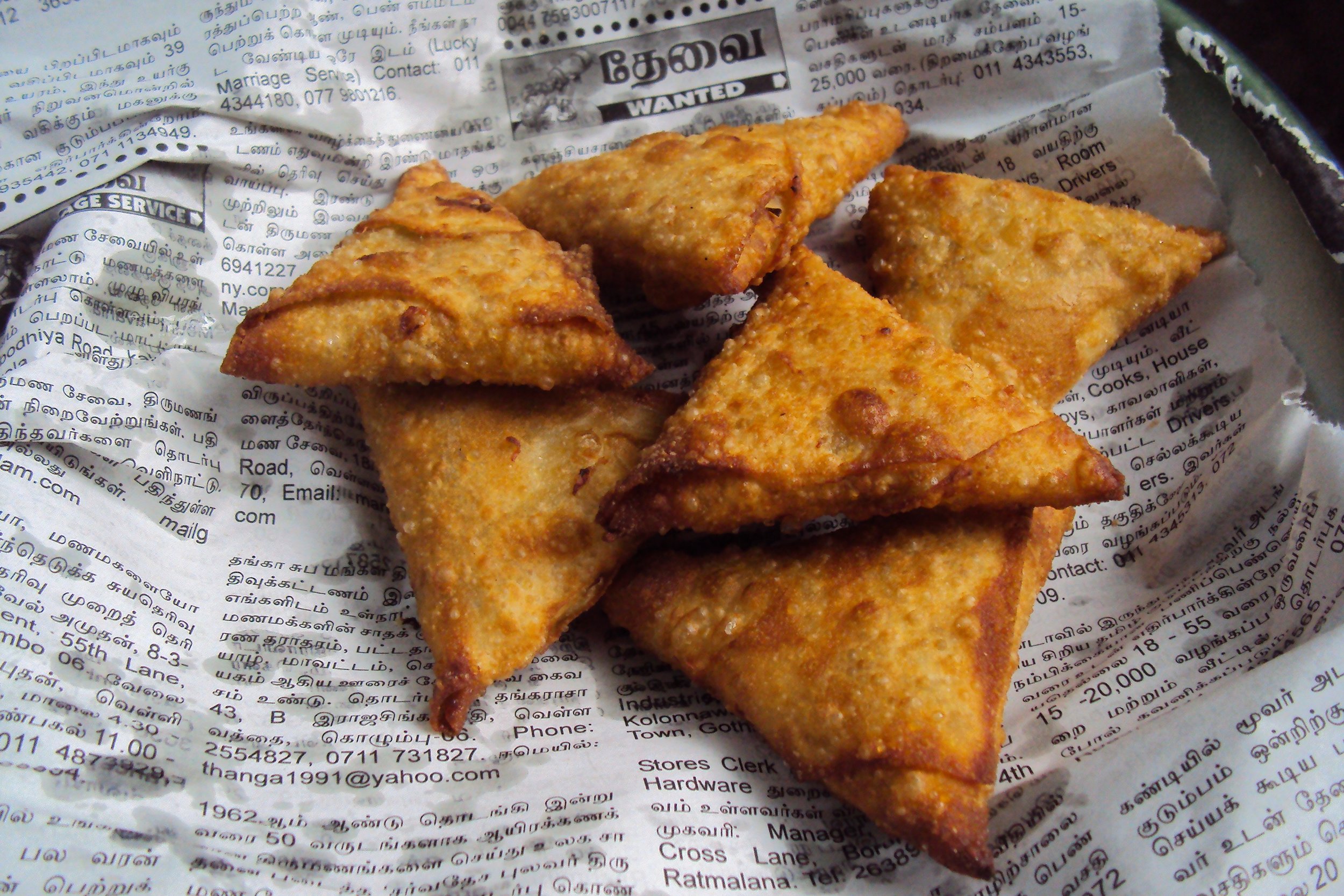 Sorghum Samosa